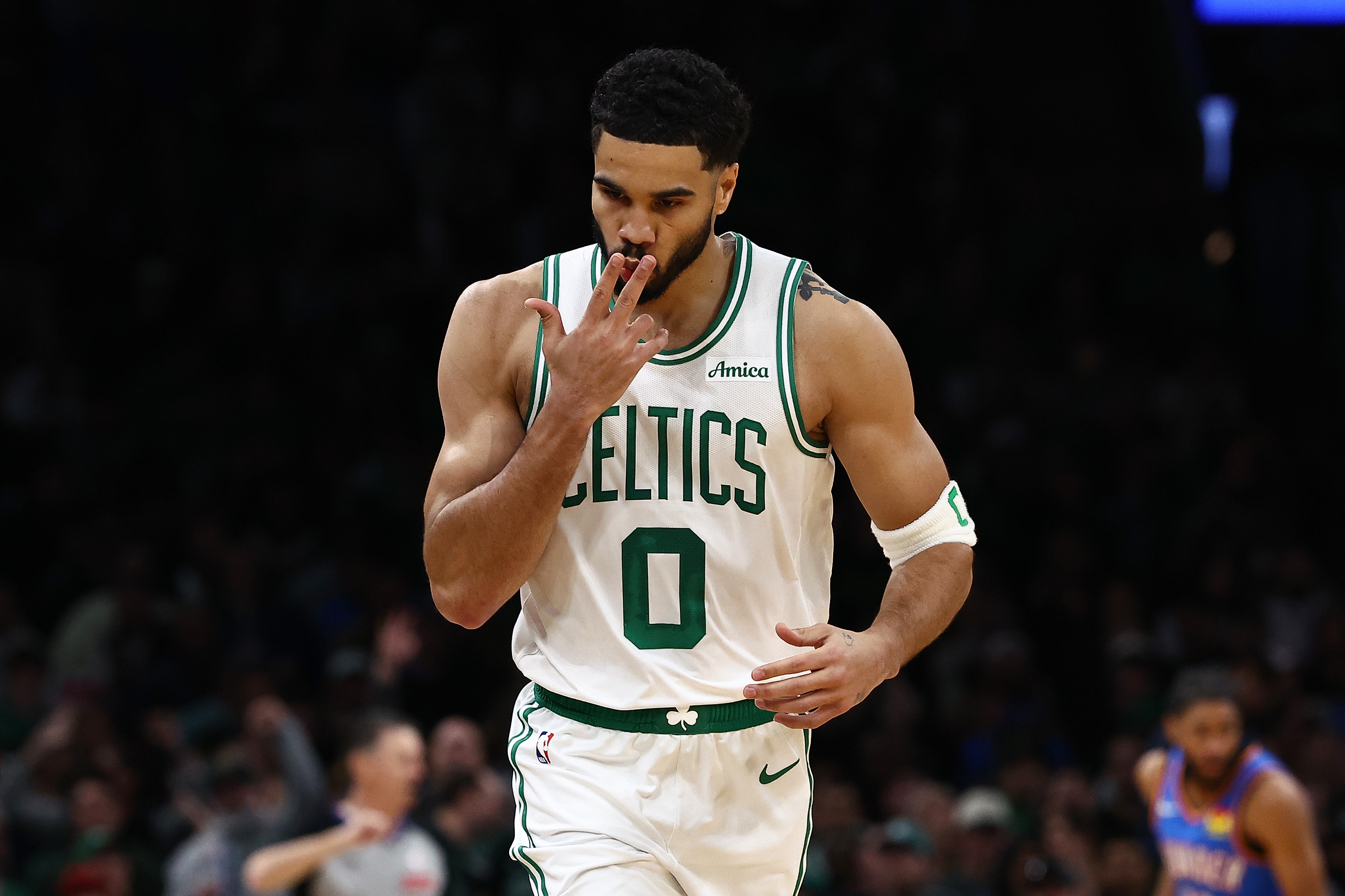 皇冠体育官方入口-塔图姆：这是我复出以来状态最好的一场 希望一场比一场更好